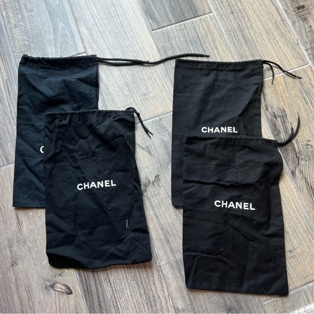 Set of Four Chanel dustbags